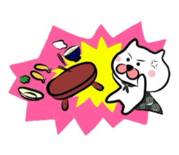 Furoshiki nyanko Matsukichi sticker #1189618