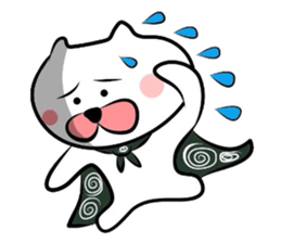 Furoshiki nyanko Matsukichi sticker #1189624