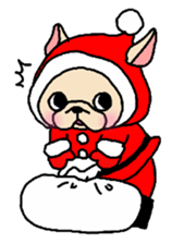 French Bulldog sticker for winter use sticker #1189788