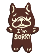 French Bulldog sticker for winter use sticker #1189792