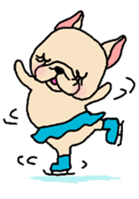 French Bulldog sticker for winter use sticker #1189796