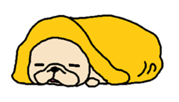 French Bulldog sticker for winter use sticker #1189821