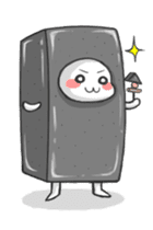 Japanese North Kanto dialect, pretty cat sticker #1189902