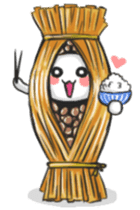 Japanese North Kanto dialect, pretty cat sticker #1189903