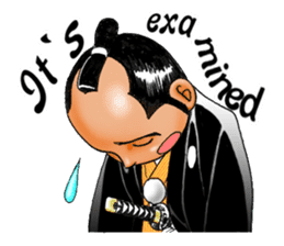 Police officer of the Edo era sticker #1189957
