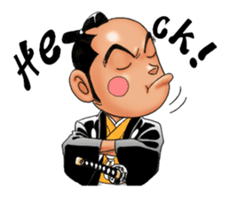 Police officer of the Edo era sticker #1189963