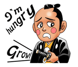 Police officer of the Edo era sticker #1189966