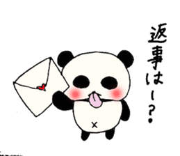 Tongue panda of love dependent. sticker #1189996