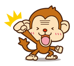 Monkey Do ! sticker #1190308