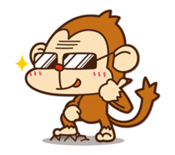 Monkey Do ! sticker #1190316