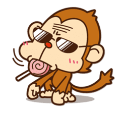 Monkey Do ! sticker #1190317