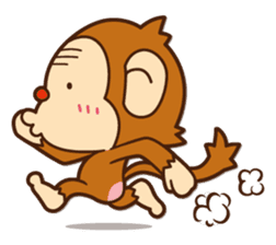 Monkey Do ! sticker #1190331
