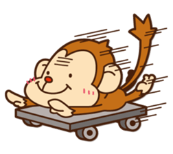 Monkey Do ! sticker #1190333
