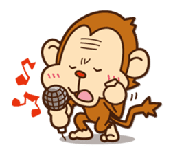 Monkey Do ! sticker #1190340