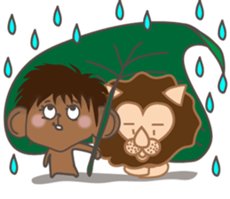 monchi&raiga sticker #1190484