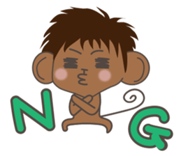 monchi&raiga sticker #1190492