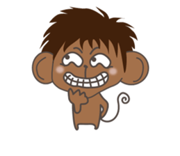 monchi&raiga sticker #1190500