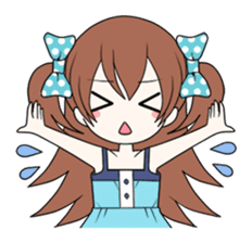 Cheerful moe girl, Meitan! sticker #1190668