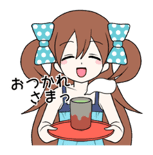 Cheerful moe girl, Meitan! sticker #1190683