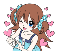 Cheerful moe girl, Meitan! sticker #1190685