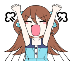 Cheerful moe girl, Meitan! sticker #1190692