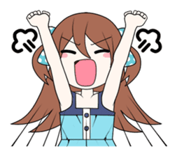 Cheerful moe girl, Meitan! sticker #1190692