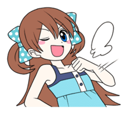 Cheerful moe girl, Meitan! sticker #1190693