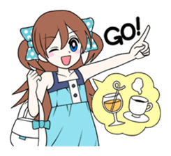 Cheerful moe girl, Meitan! sticker #1190694