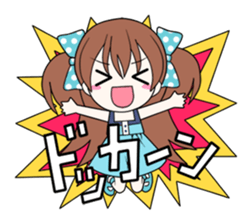 Cheerful moe girl, Meitan! sticker #1190696