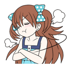 Cheerful moe girl, Meitan! sticker #1190698