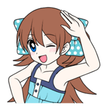 Cheerful moe girl, Meitan! sticker #1190701