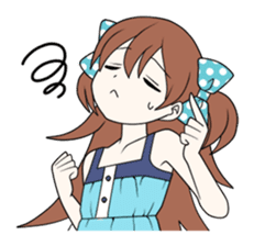 Cheerful moe girl, Meitan! sticker #1190704