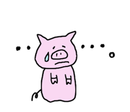 Alligator, Pig & Hippopotamus sticker #1190970