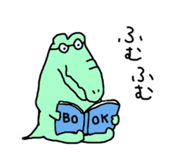 Alligator, Pig & Hippopotamus sticker #1190974