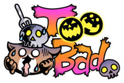 Nyagoes in Halloween sticker #1191049