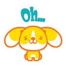 Beagle puppy PONPOKO sticker #1191171