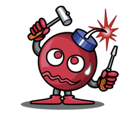 pleasant loose friends 001 sticker #1191193