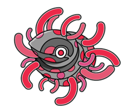 pleasant loose friends 001 sticker #1191196