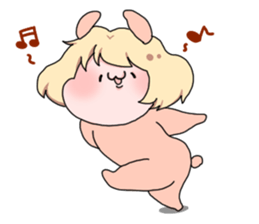 Rabbit Girl sticker #1191364