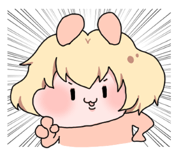 Rabbit Girl sticker #1191370
