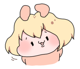 Rabbit Girl sticker #1191371