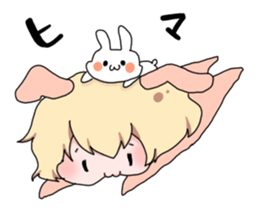 Rabbit Girl sticker #1191378