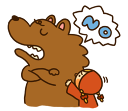 Braids Little Red sticker #1192107