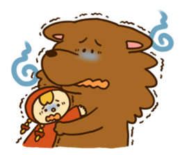 Braids Little Red sticker #1192118