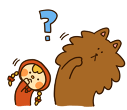 Braids Little Red sticker #1192122