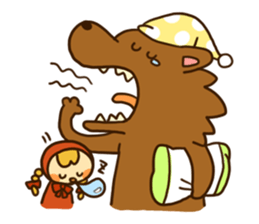 Braids Little Red sticker #1192135