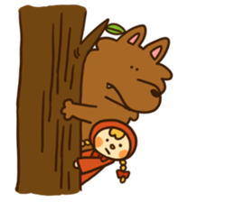 Braids Little Red sticker #1192137