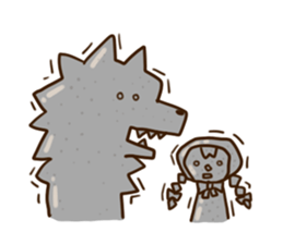 Braids Little Red sticker #1192144