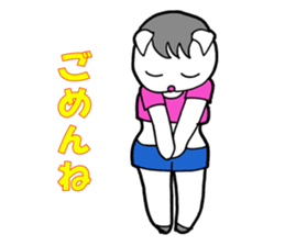 Cat Girl sticker #1192834