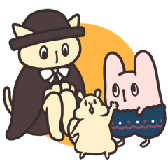 Everyday of three animals